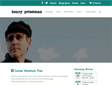Tablet Screenshot of henrypriestman.com